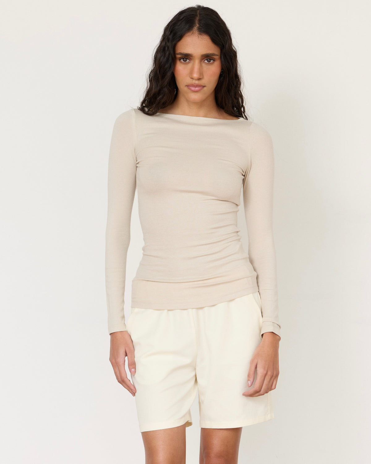 Lane Boatneck Top - JUSTLUXURY
