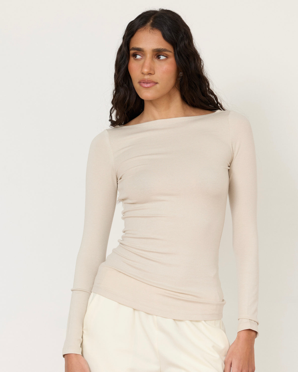 Lane Boatneck Top - JUSTLUXURY