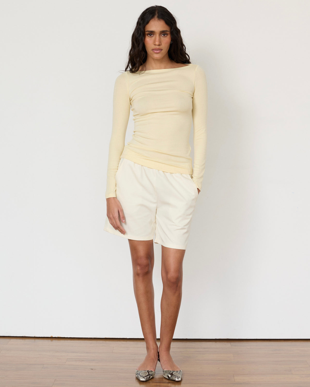 Lane Boatneck Top - JUSTLUXURY