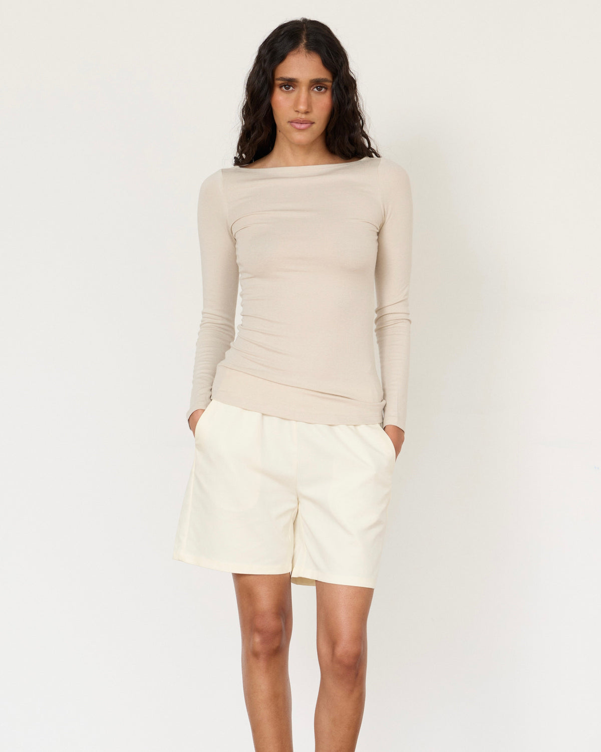 Lane Boatneck Top - JUSTLUXURY