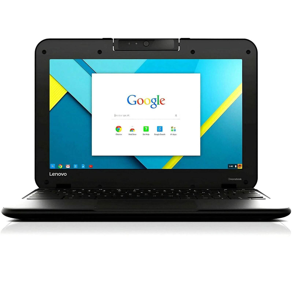 Lenovo N21 11.6" Chromebook - 2.16GHz Intel Celeron N2840 - 2GB RAM 16GB SSD (Refurbished)