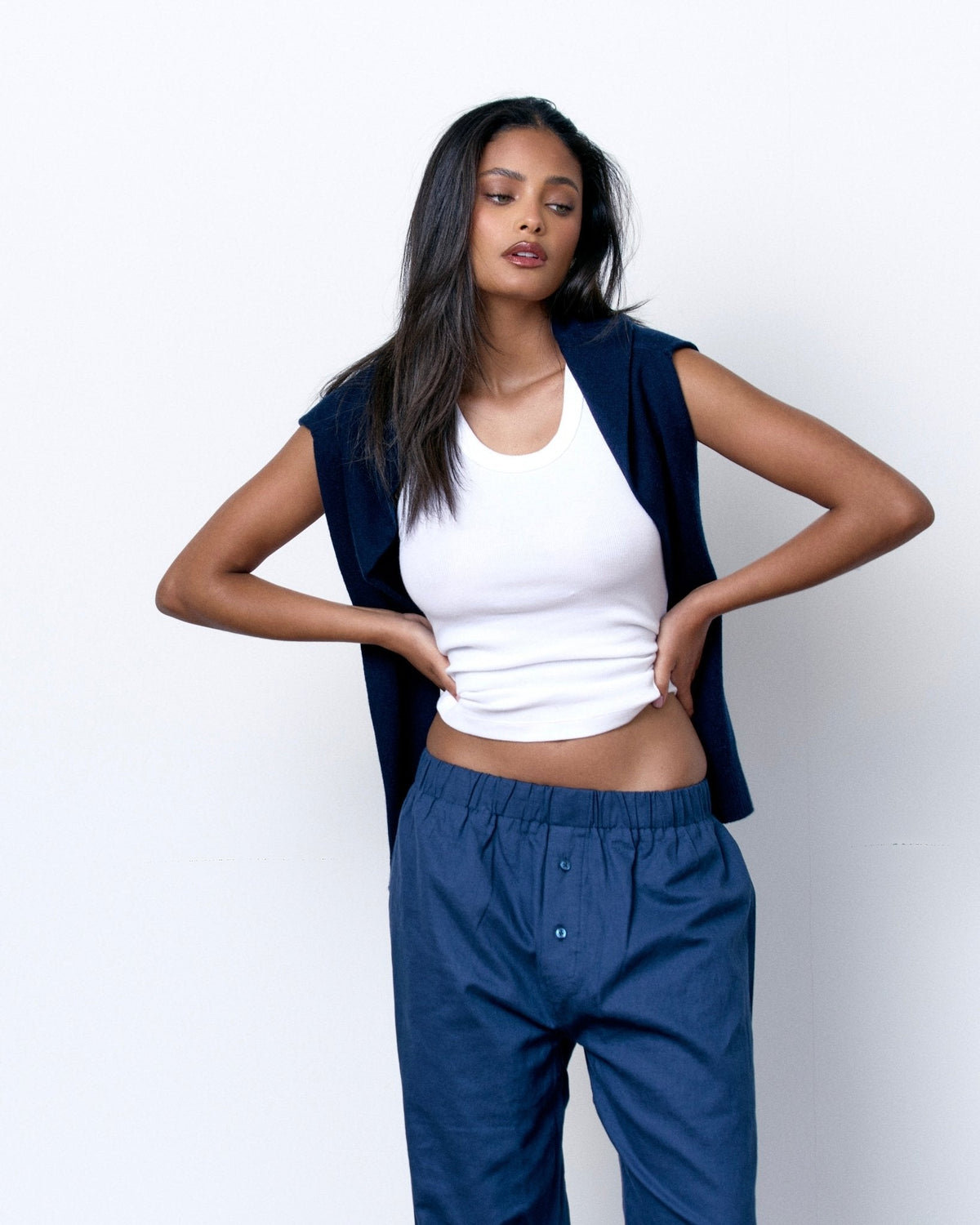 Linen Relaxed Pants - JUSTLUXURY
