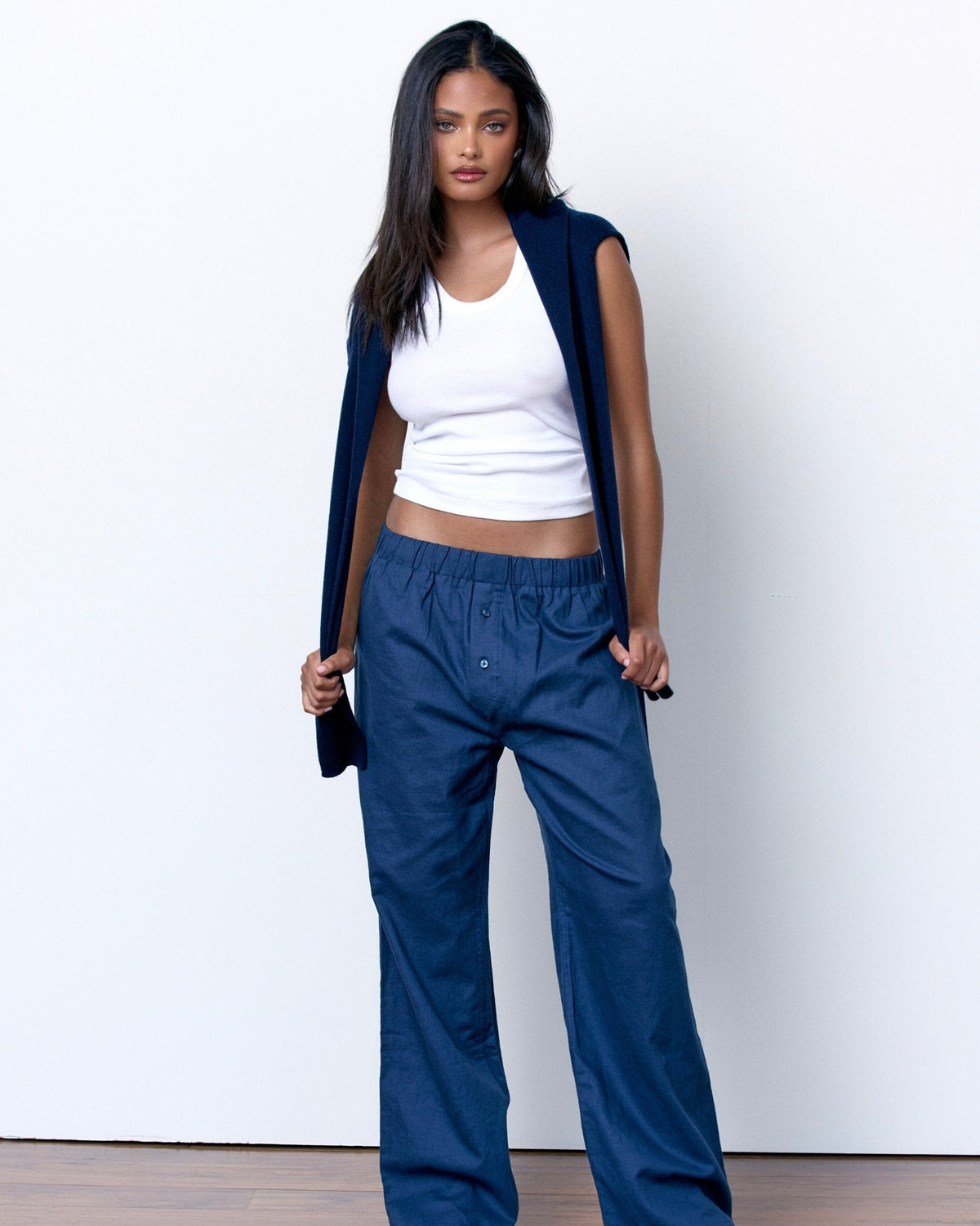 Linen Relaxed Pants - JUSTLUXURY