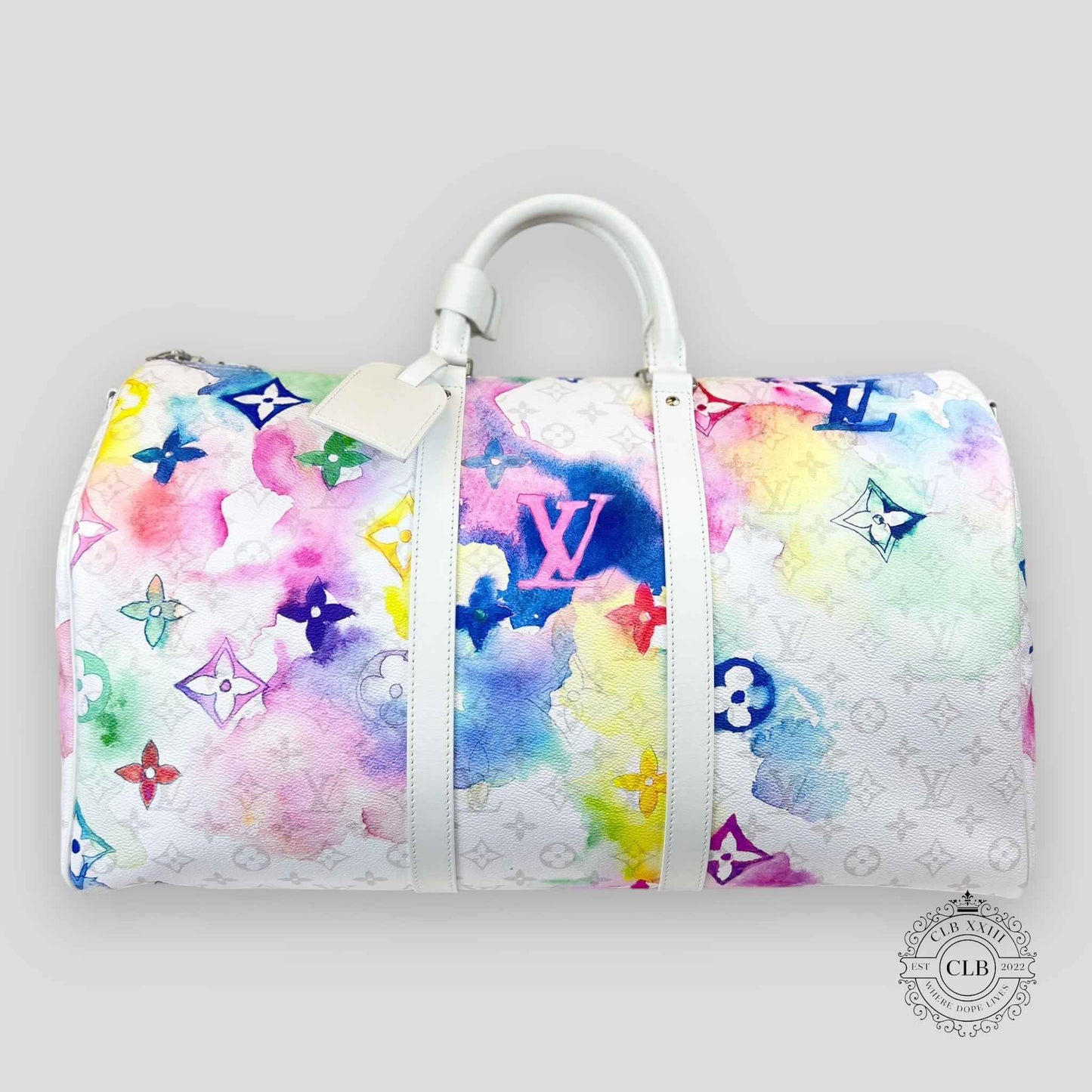 LOUIS VUITTON KEEPALL 50 - MONOGRAM WATERCOLOR
