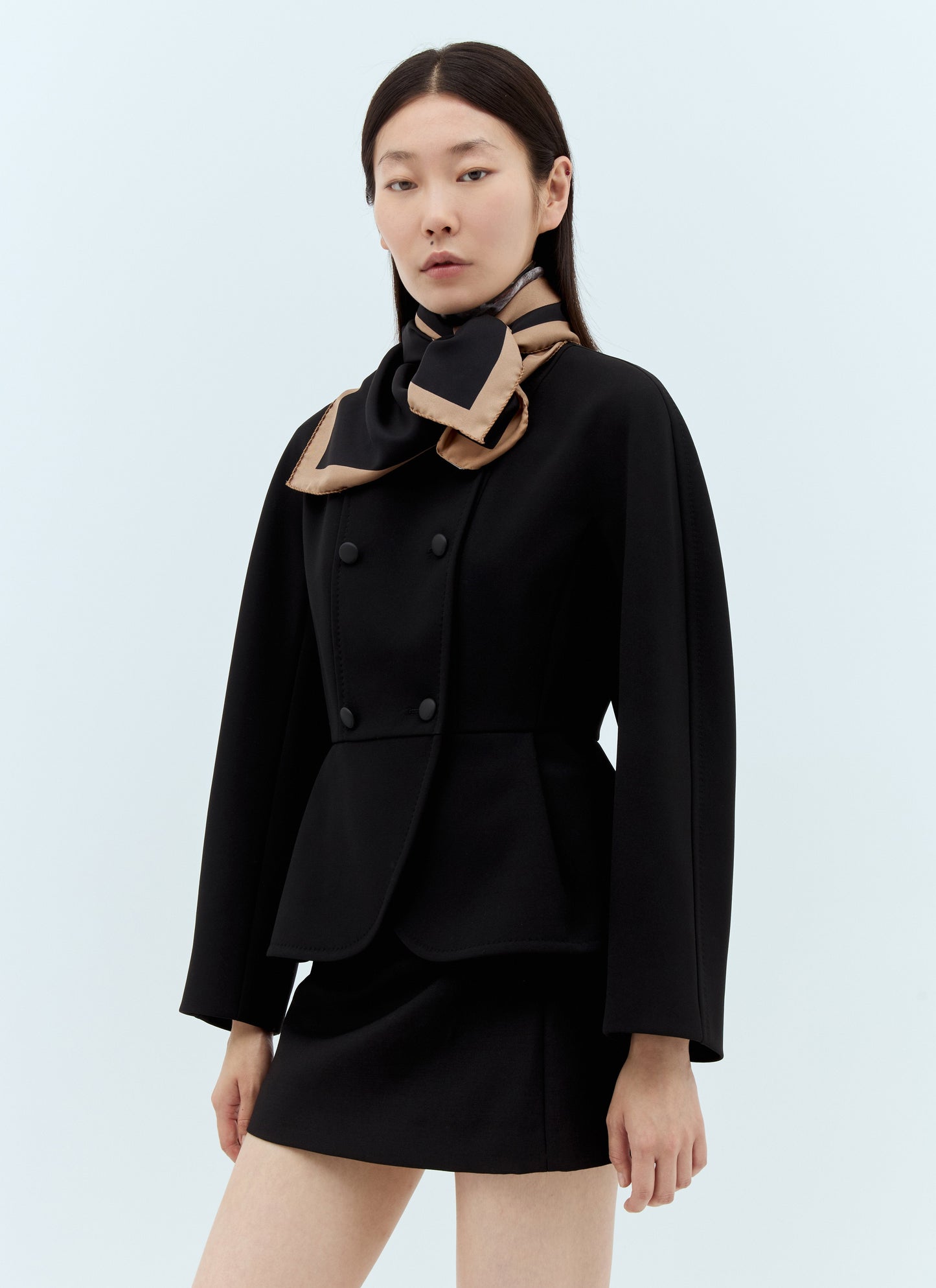Max Mara Women Printed Silk Scarf