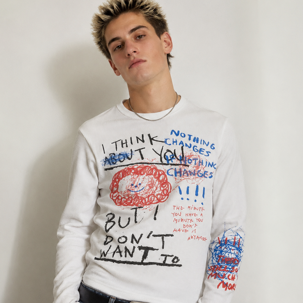 Abstract Graffiti Graphic | Casual Sweatshirt