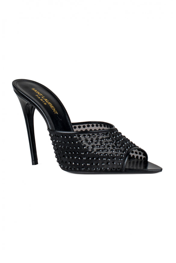 Saint Laurent Women Blonde Mules