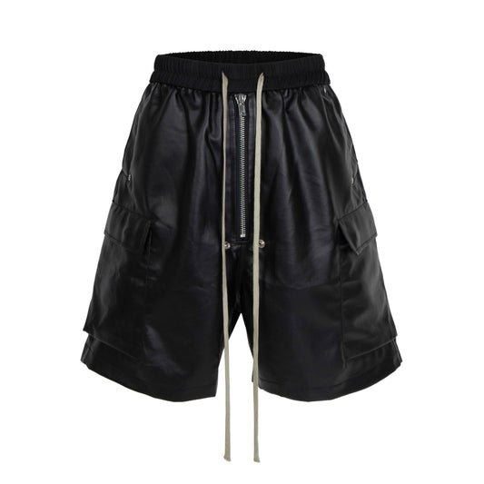 NOIR SHINE CARGO SHORTS