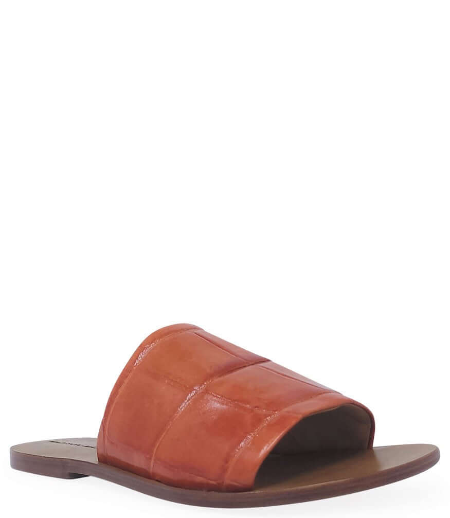 Orange Open Toe Sandal - JUSTLUXURY