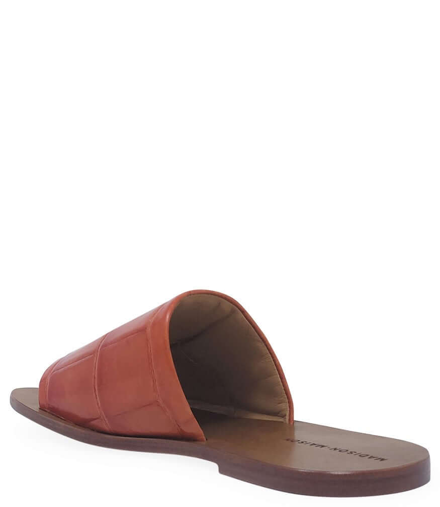 Orange Open Toe Sandal - JUSTLUXURY