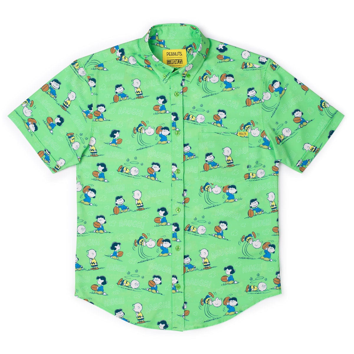 Peanuts "AAUGH!" – KUNUFLEX Short Sleeve Shirt