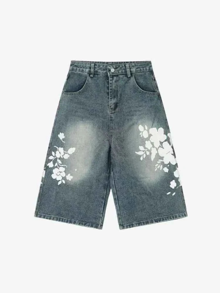 Denim Jorts Flora