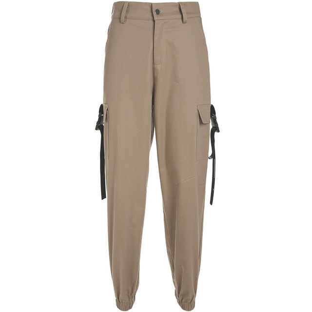 Obsidian High Waist Cargo Pants (3 Colours)