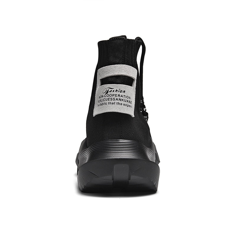 Nova Sock Runners - Shadow Black