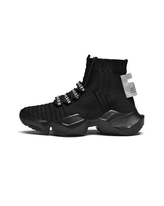 Nova Sock Runners - Shadow Black