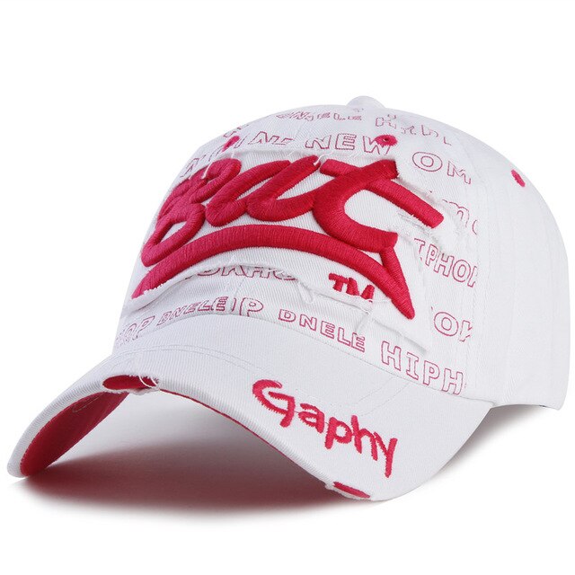 Bat Gaphy Distressed Baseball Cap (15 Colours)