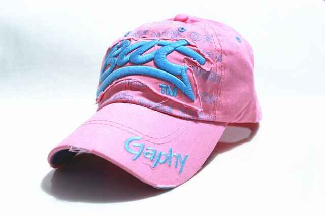 Bat Gaphy Distressed Baseball Cap (15 Colours)