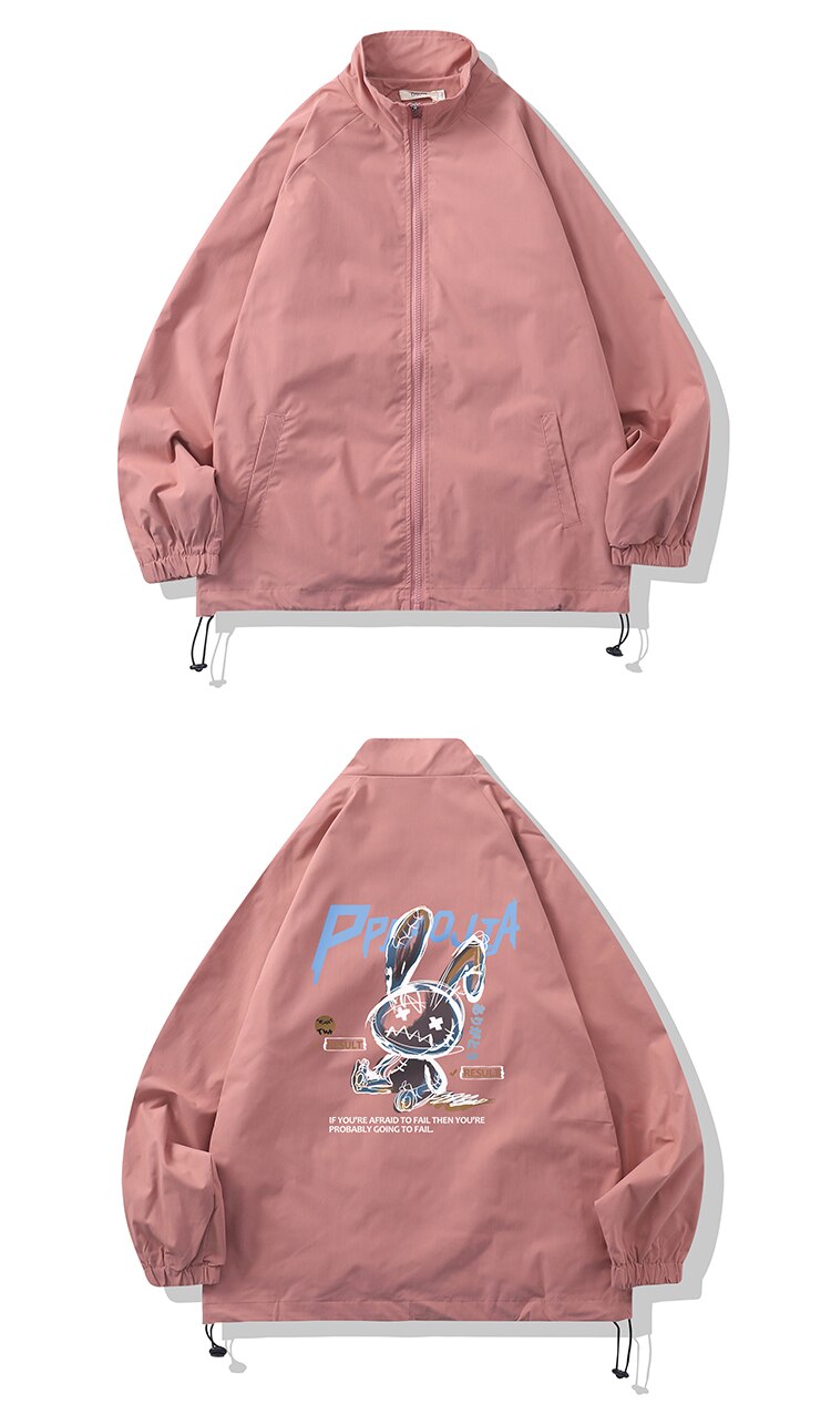 PPOJIA Windbreaker Jacket