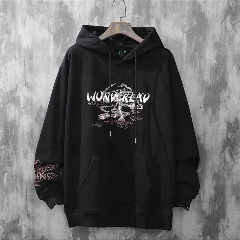 Sakura Temple Graphic Hoodie