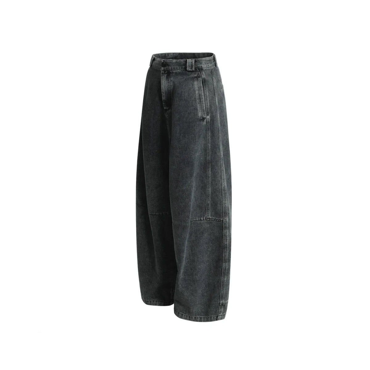 Slate Wide-Leg Baggy Jeans