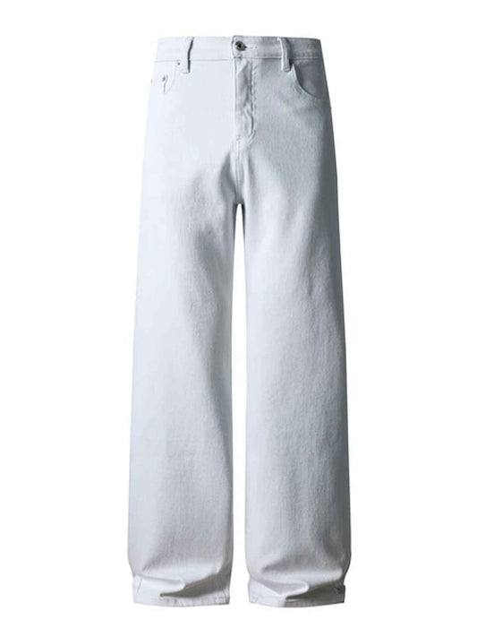 IVORY RELAXED DENIM [STRETCH]