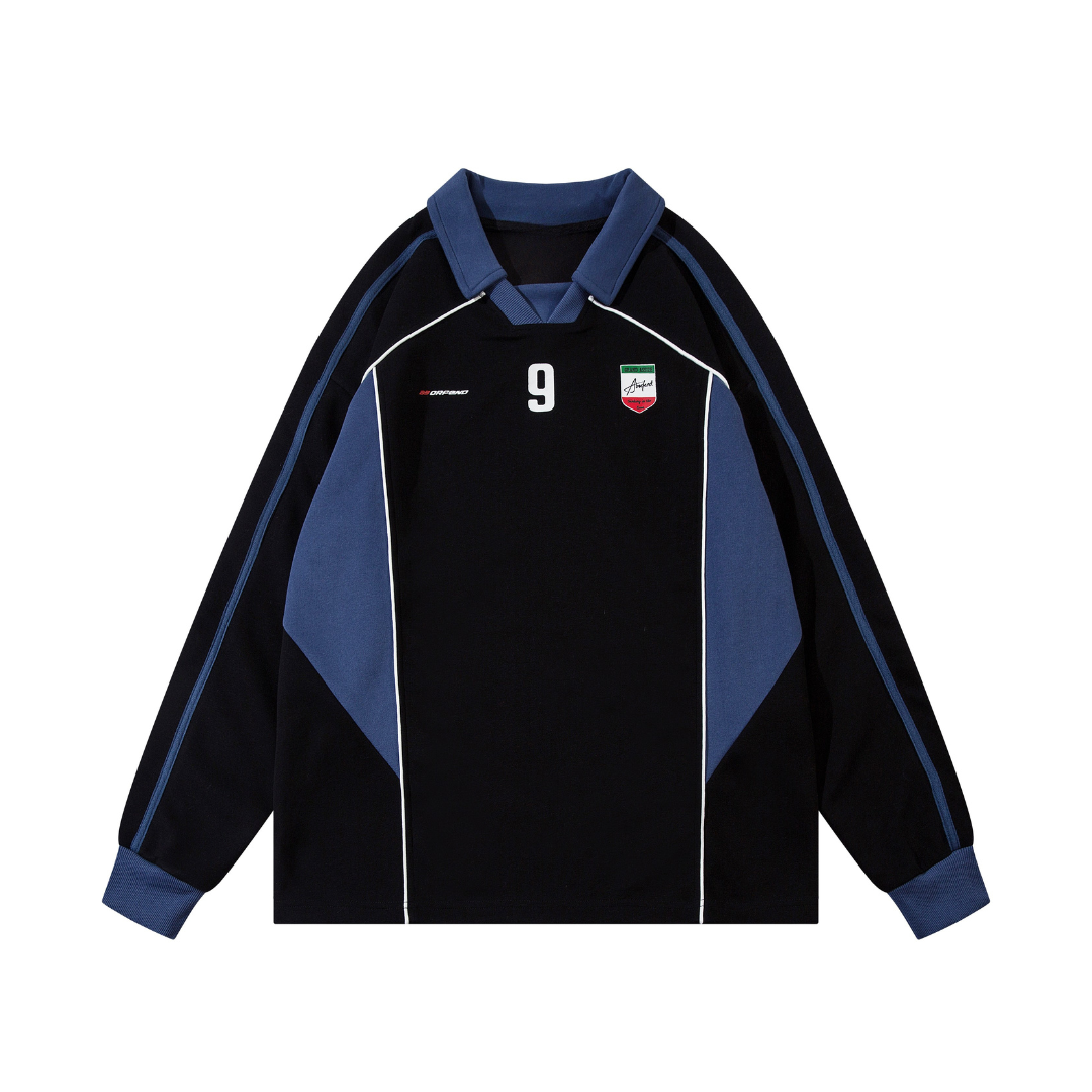 Retro Revival Team 9  Long Sleeve Jersey