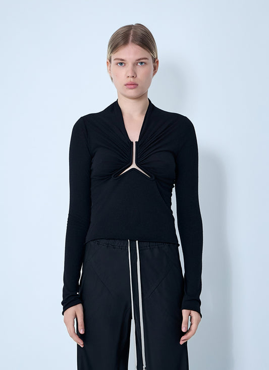 Rick Owens Women Allanah Long Sleeve Top