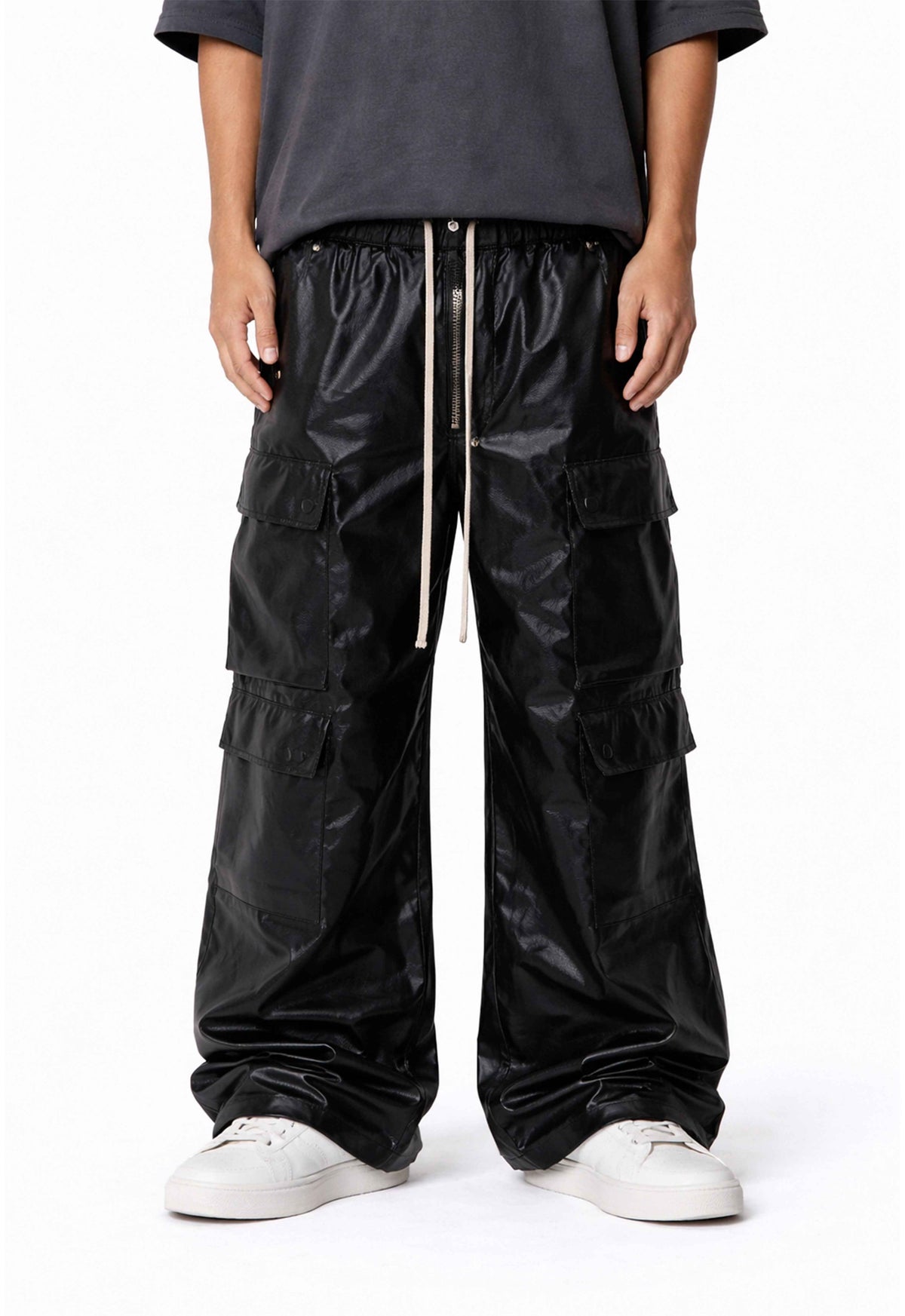SHINE DRAWSTRING CARGO PANTS