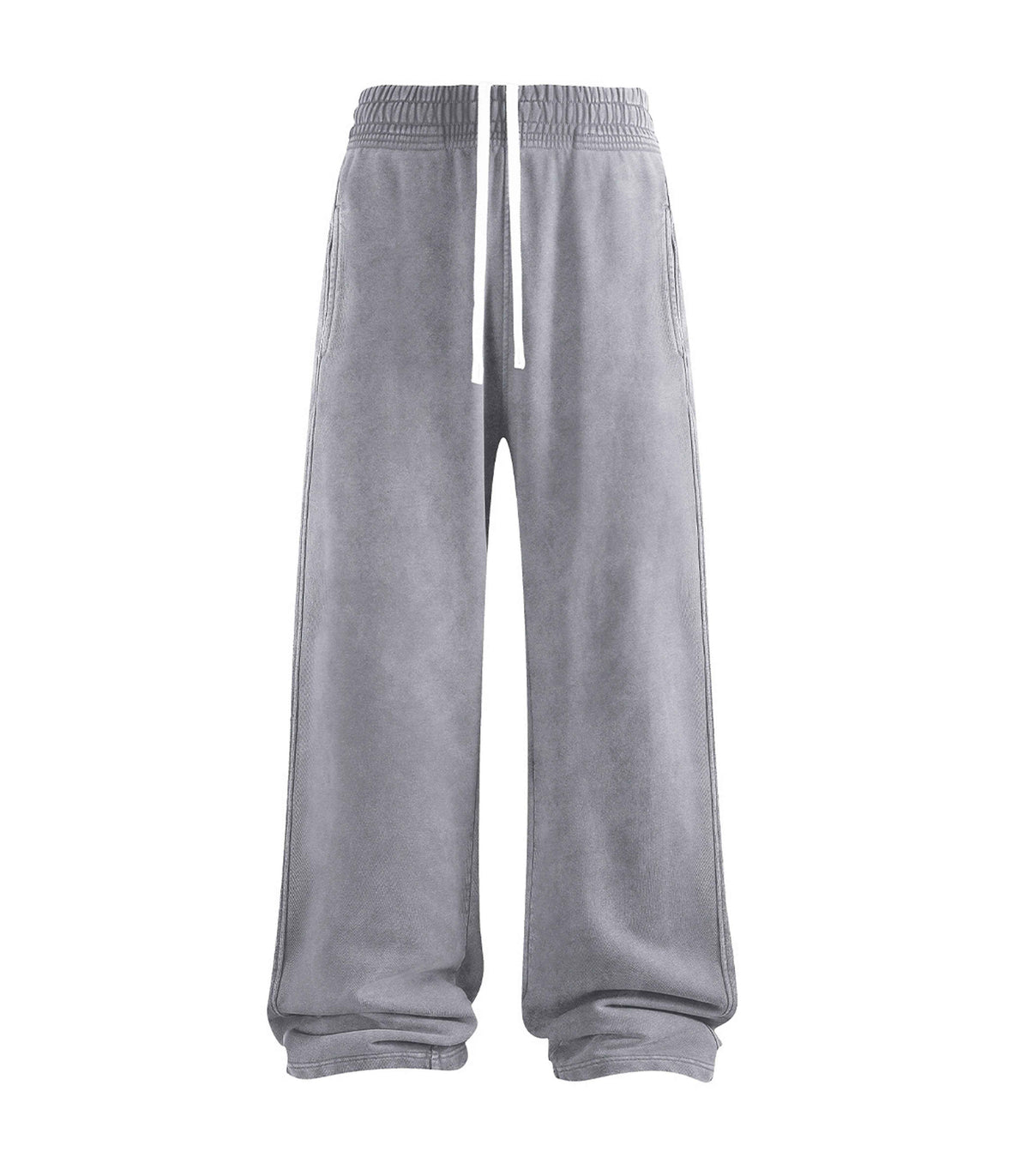 SLATE OVER-DYE SWEATPANTS