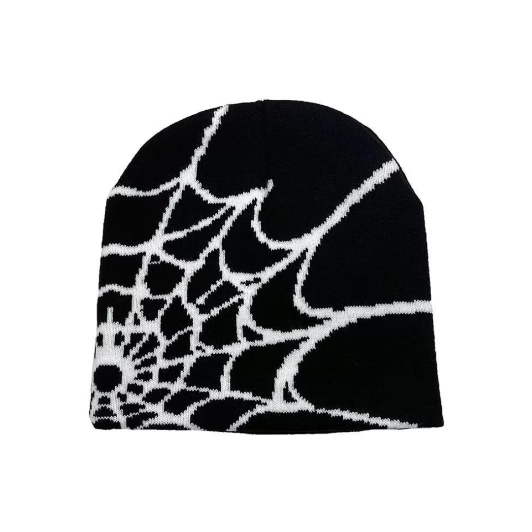 Spider Web Knit Beanie