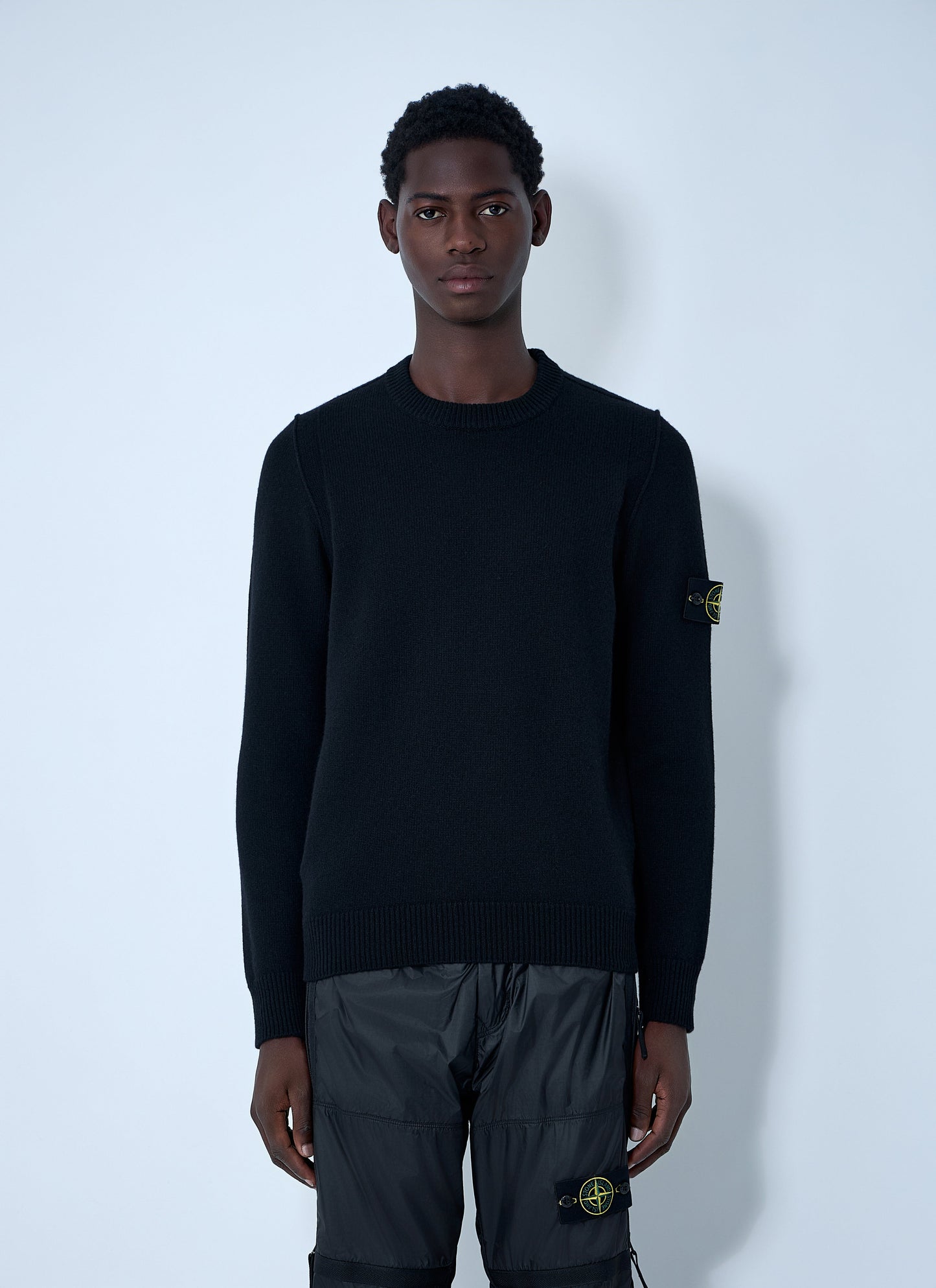 Stone Island Men Wool-Blend Sweater
