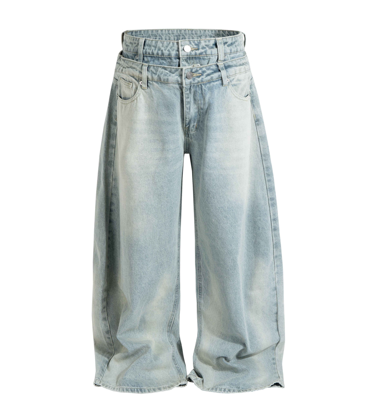 STONE DOUBLE DENIM