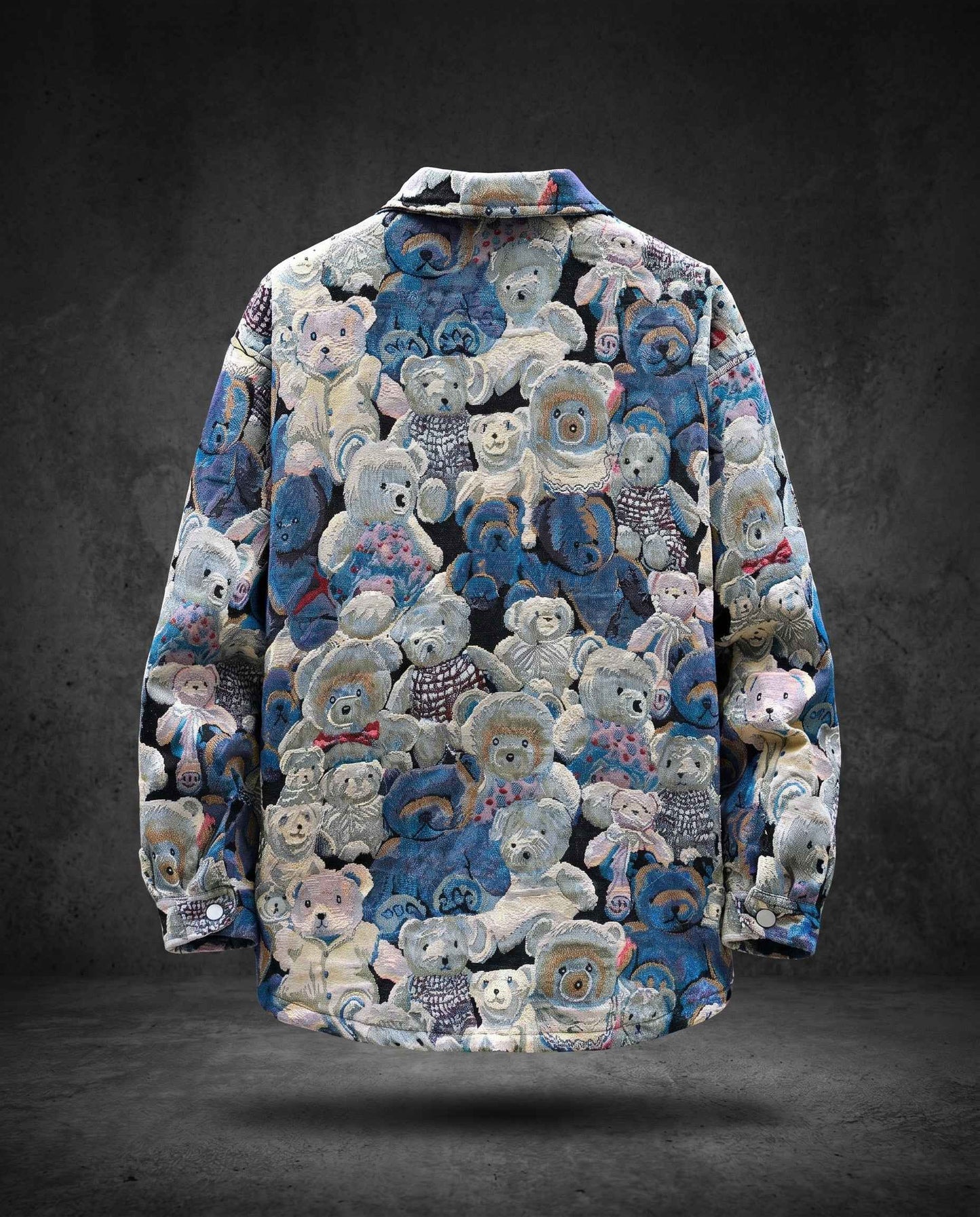 Teddy Bear Jacquard Jacket