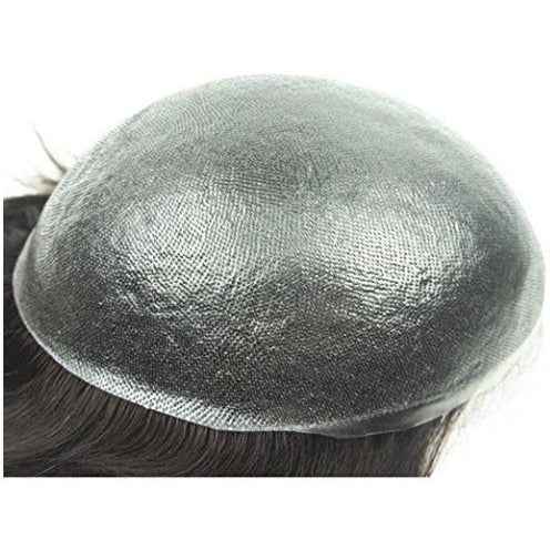 VIP Extensions Men's PU Skin Toupee, 100% Human Hair