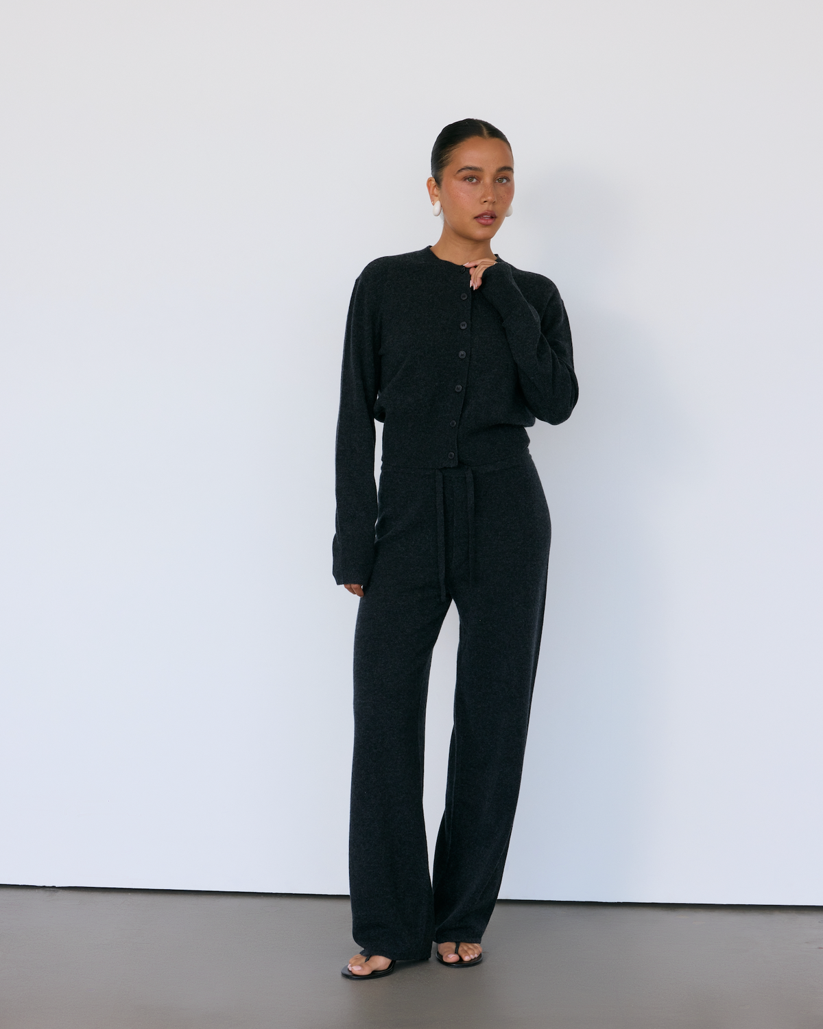 Tove Cashmere Cardigan - JUSTLUXURY