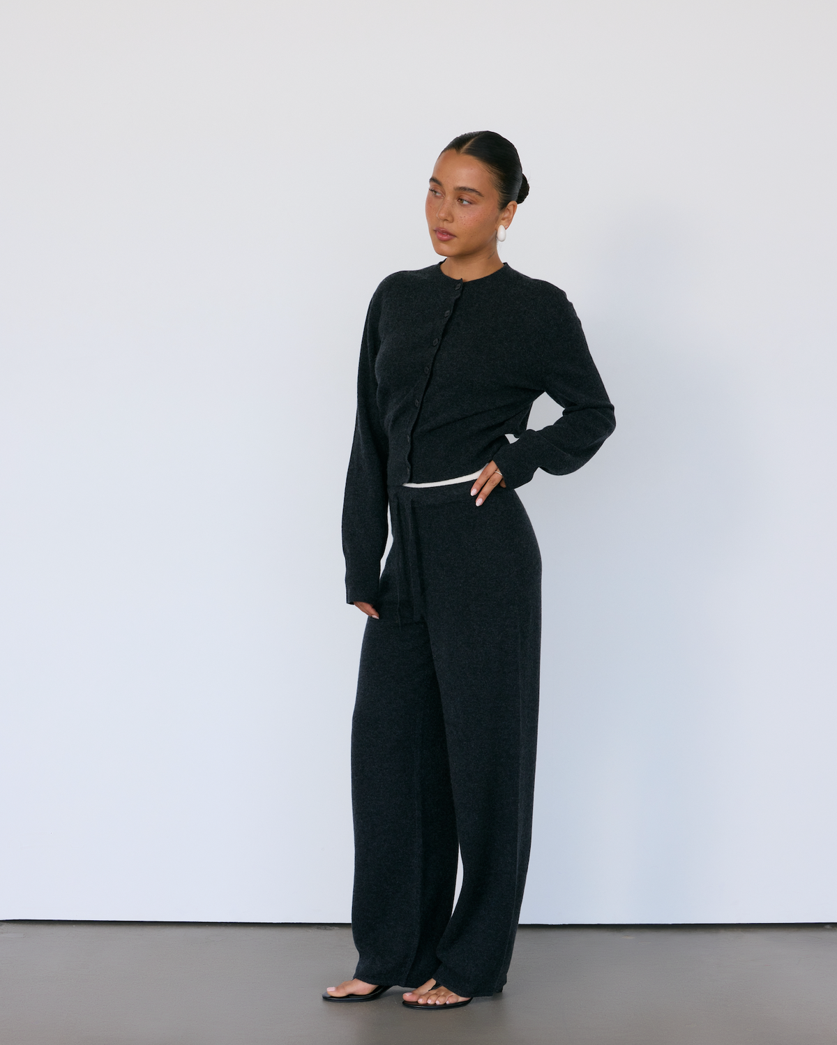 Tove Cashmere Cardigan - JUSTLUXURY