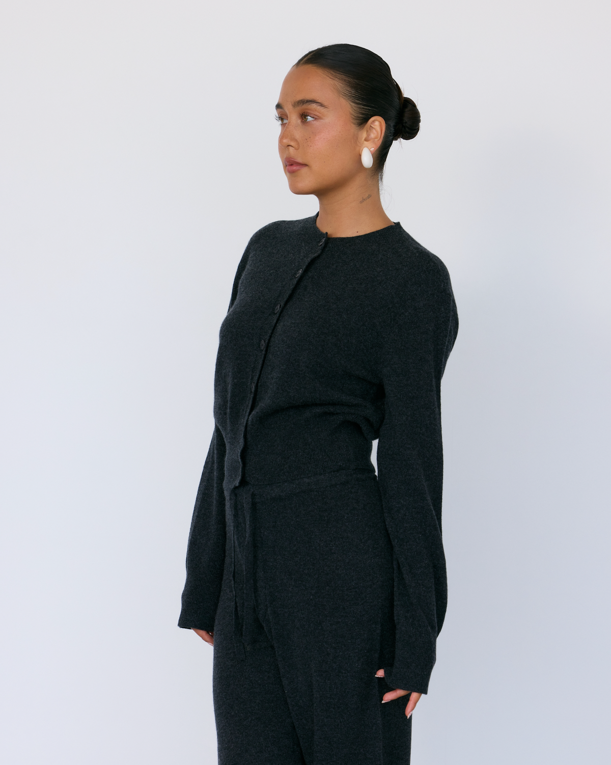 Tove Cashmere Cardigan - JUSTLUXURY