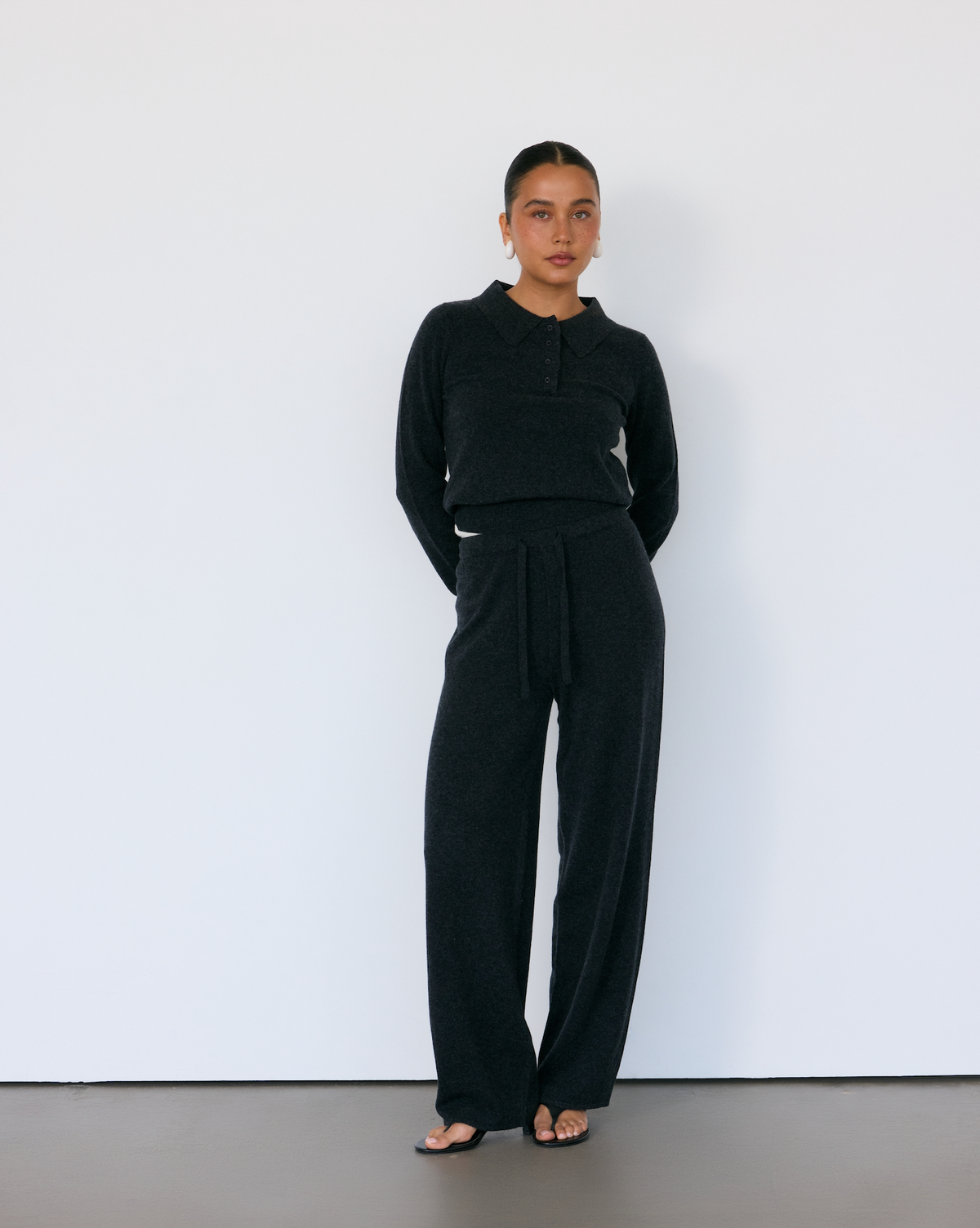 Tove Cashmere Polo - JUSTLUXURY