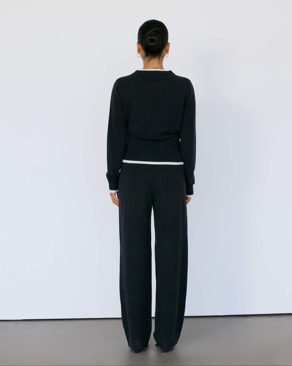 Tove Layered Cashmere Crewneck - JUSTLUXURY
