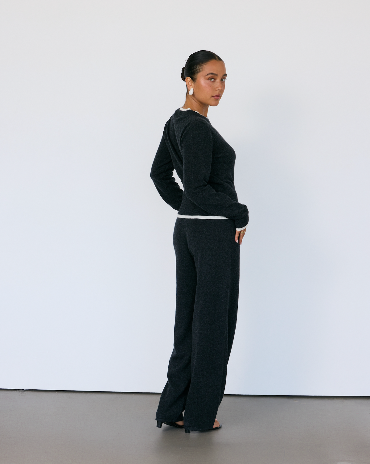 Tove Layered Cashmere Crewneck - JUSTLUXURY