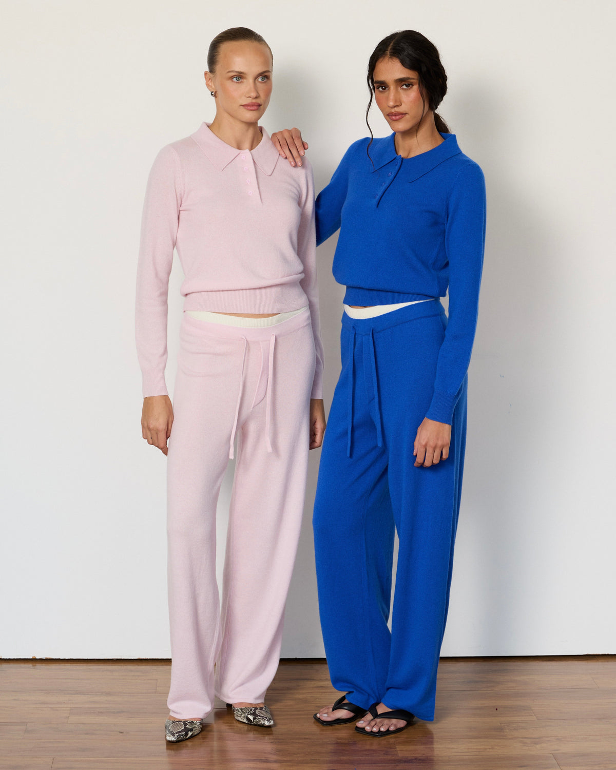 Tove Layered Cashmere Pant - JUSTLUXURY