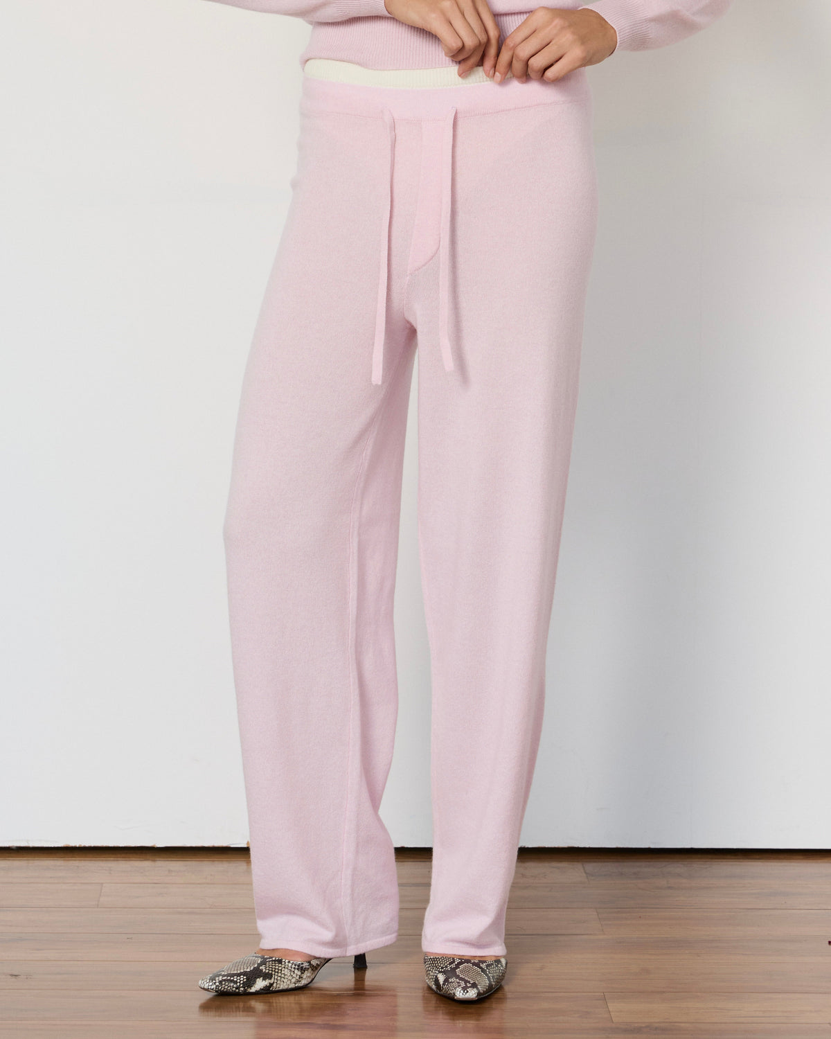 Tove Layered Cashmere Pant - JUSTLUXURY
