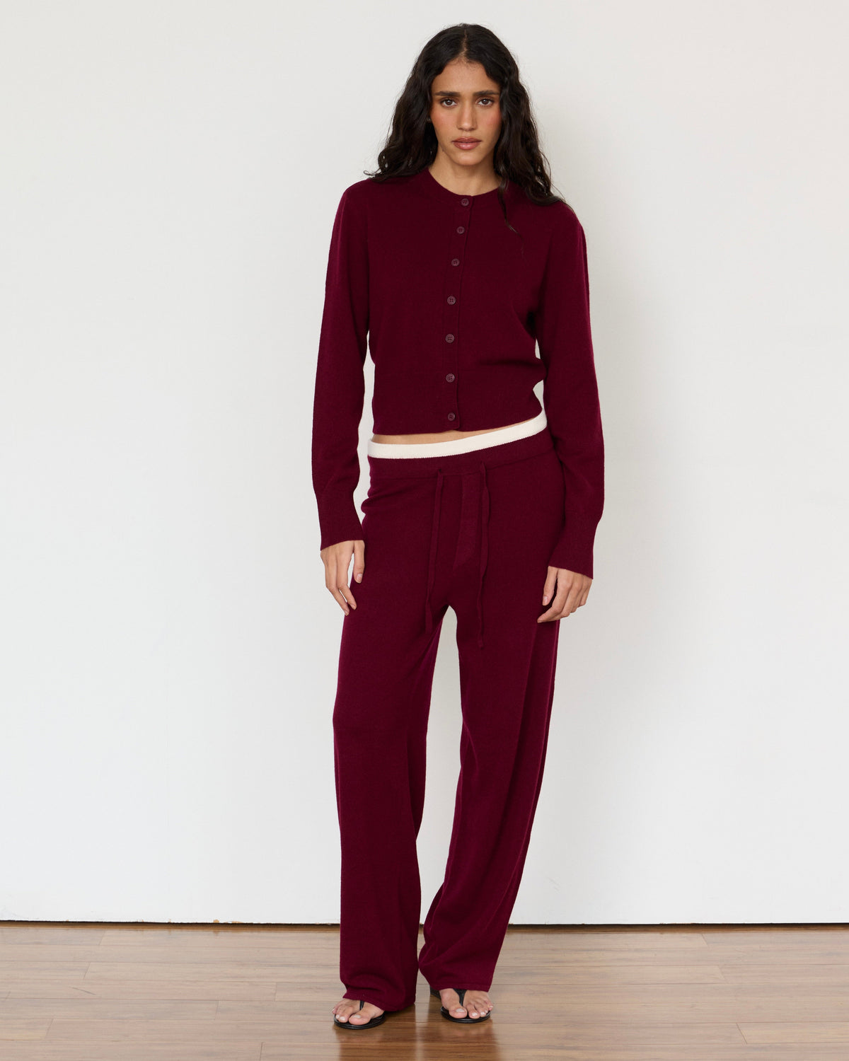 Tove Layered Cashmere Pant - JUSTLUXURY