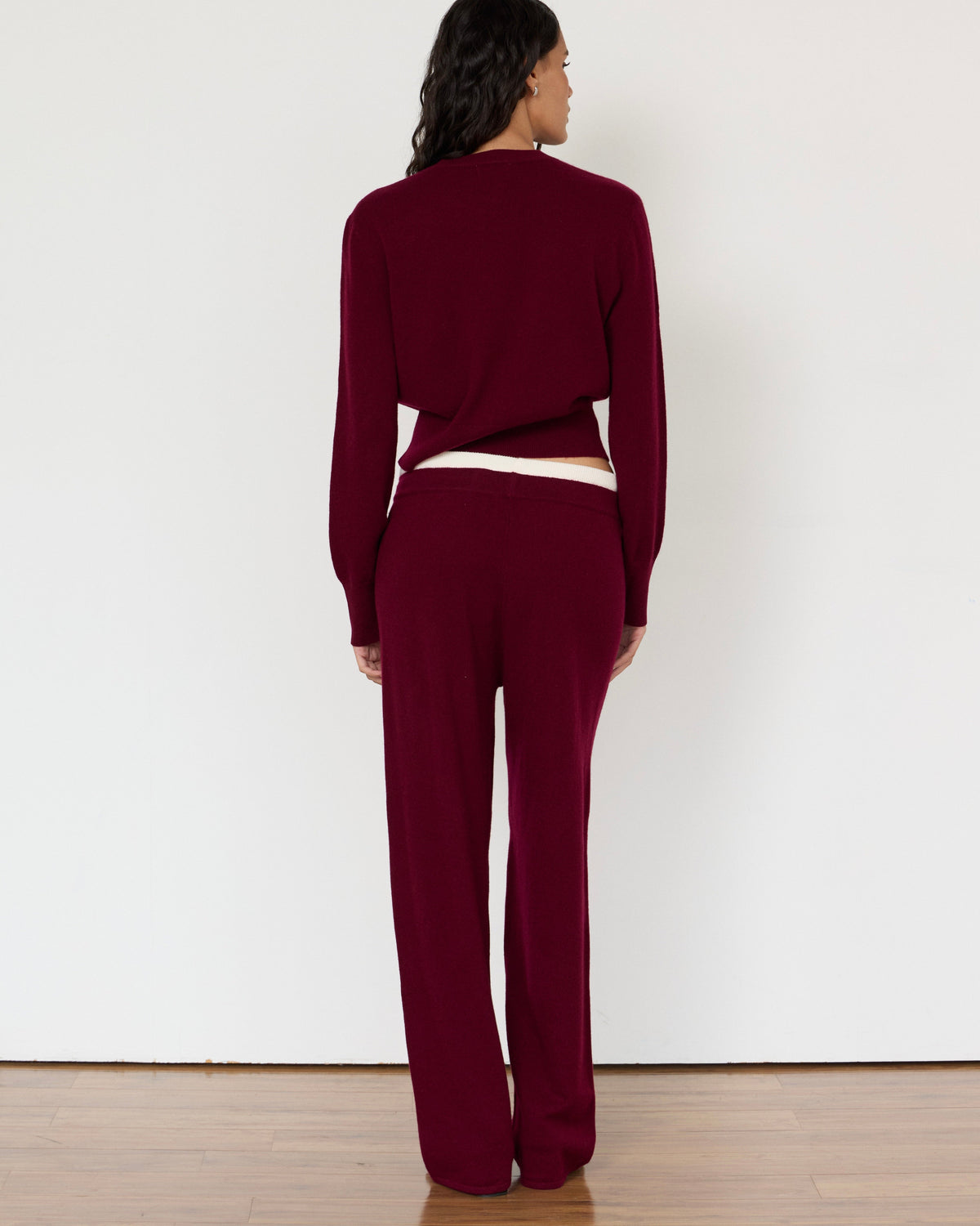 Tove Layered Cashmere Pant - JUSTLUXURY