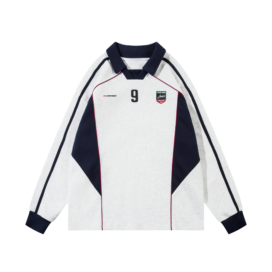 Retro Revival Team 9  Long Sleeve Jersey