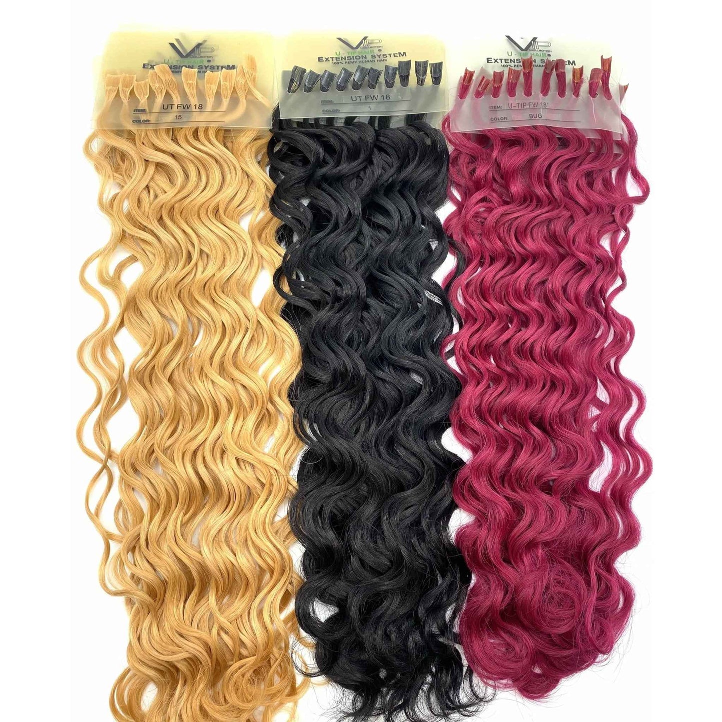 VIP U-Tip System / Curly 18"
