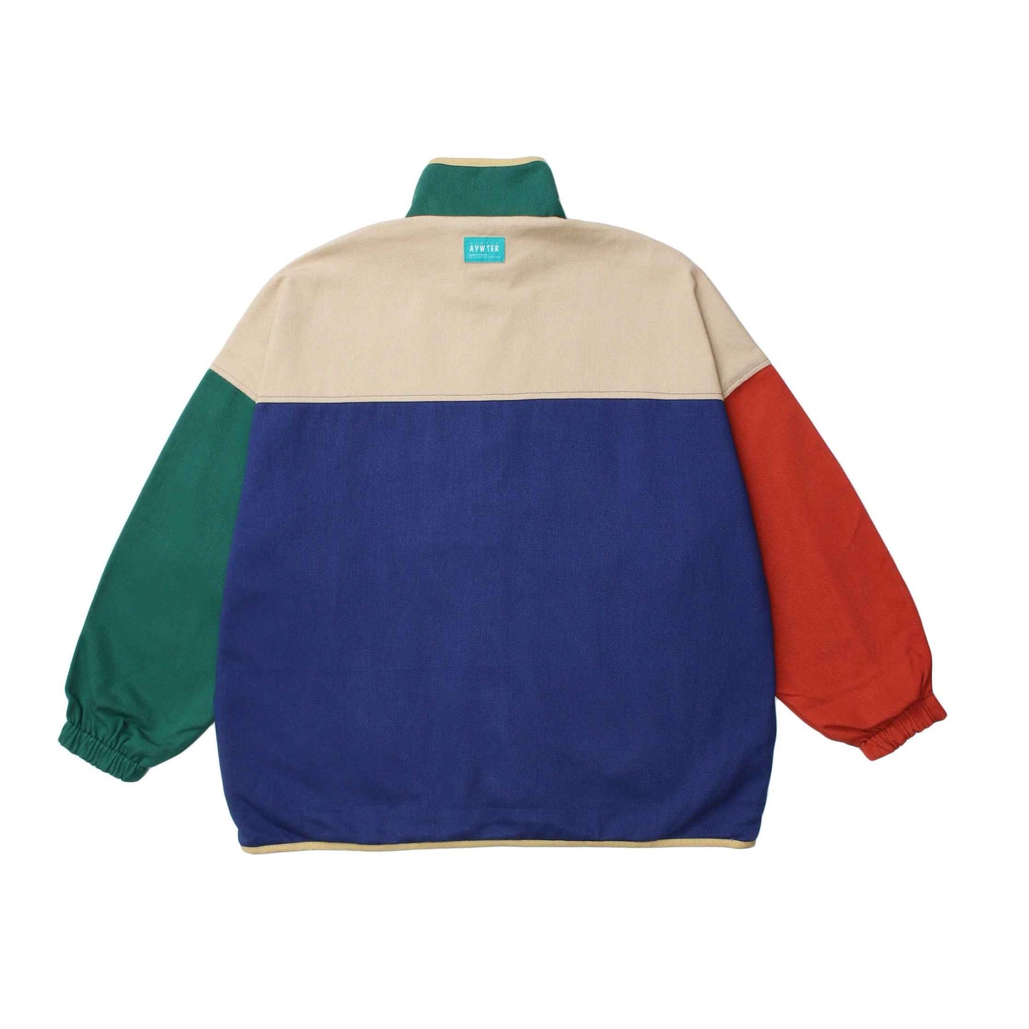 Retro Streetwear | Colorblock Zip Jacket