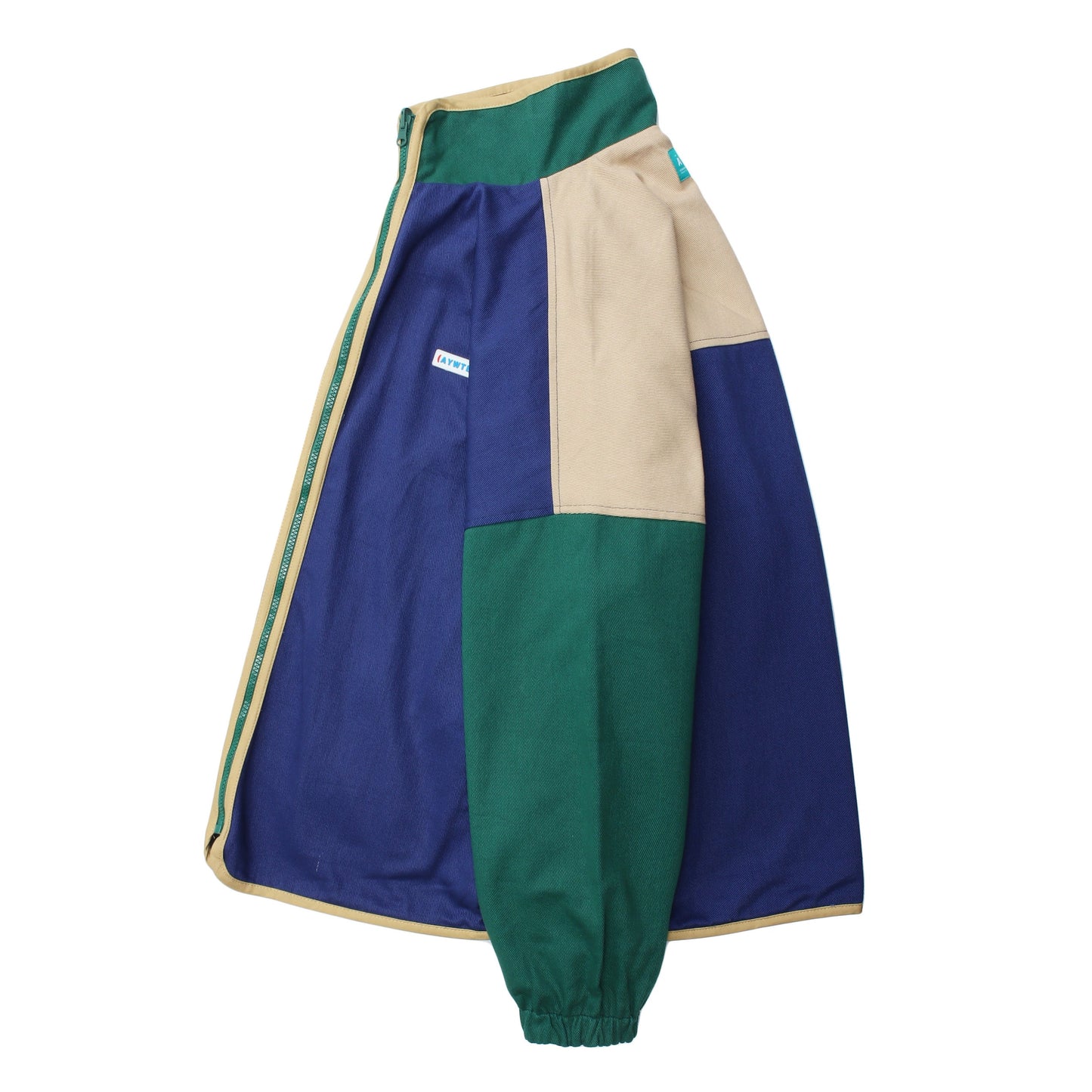 Retro Streetwear | Colorblock Zip Jacket