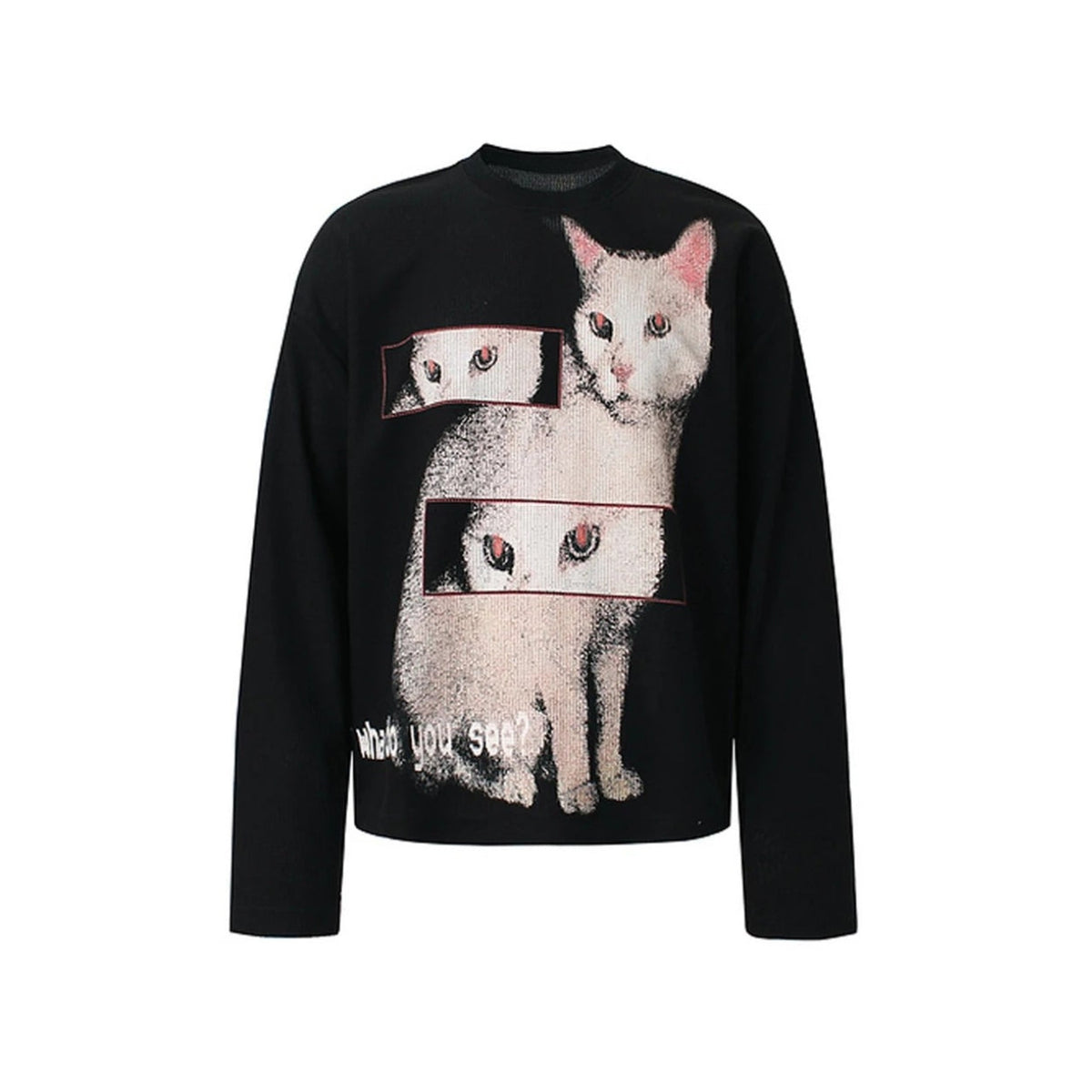 Hidden Gaze Graphic Long Sleeve