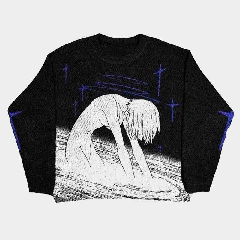 Melancholy Flow | High Street Knit Jumper